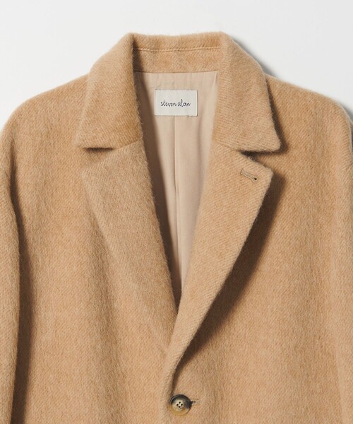 Steven Alan(スティーブンアラン)の「<Steven Alan>ウール モヘヤ ミックス シャギー ジャケット(テーラードジャケット・レディース・グレー/ベージュ・M/S)」の17枚目の写真