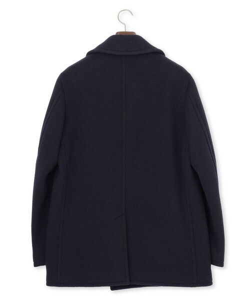 J.PRESS(ジェイプレス)の「【定番】カレッジメルトン ピーコート(ピーコート・メンズ・ネイビー系・SMALL/MEDIUM/LARGE/X-LARGE)」の2枚目の写真