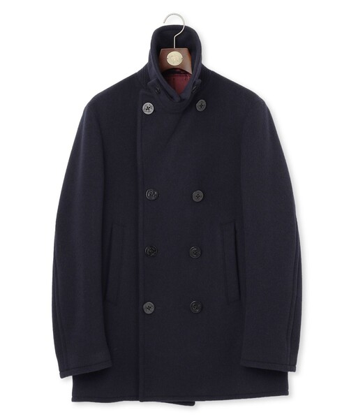 J.PRESS(ジェイプレス)の「【定番】カレッジメルトン ピーコート(ピーコート・メンズ・ネイビー系・SMALL/MEDIUM/LARGE/X-LARGE)」の7枚目の写真