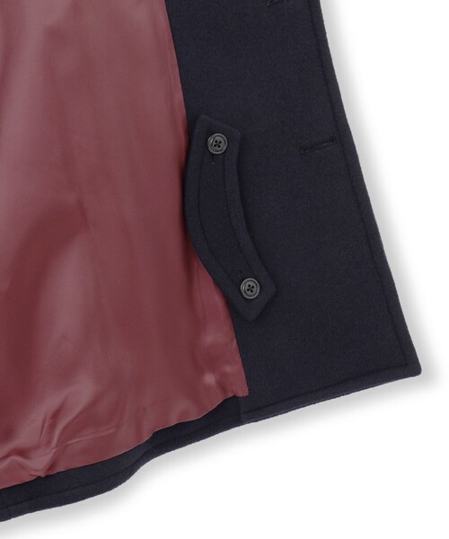 J.PRESS(ジェイプレス)の「【定番】カレッジメルトン ピーコート(ピーコート・メンズ・ネイビー系・SMALL/MEDIUM/LARGE/X-LARGE)」の12枚目の写真