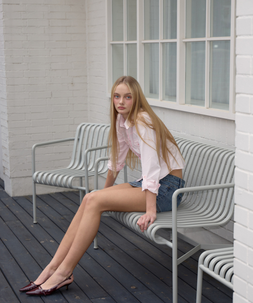 ROSEFRANTZ（ロゼフランツ）の「Pocket Roll-up shirt [Pink]（シャツ/ブラウス・レディース・PINK・SMALL/MEDIUM）」の12枚目の写真