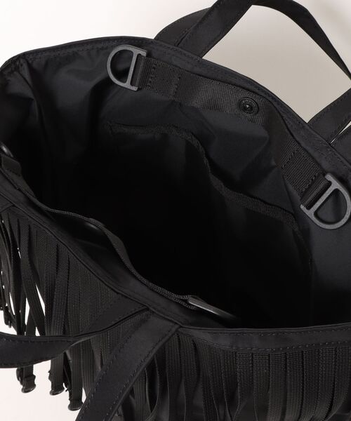 BAICYCLON by Bagjack（バイシクロン バイ バグジャック）の「TAPE FRINGE TOTE BAG　BCL-127（トートバッグ・メンズ・ブラック・FREE）」の4枚目の写真