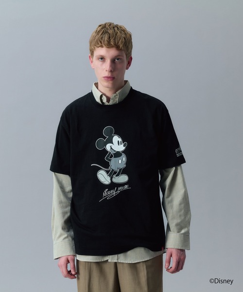 Manhattan Portage(マンハッタンポーテージ)の「S/S PRINT TEE / MICKEY / 26(Tシャツ/カットソー・レディース・ホワイト/ブラック・LARGE/MEDIUM/X-LARGE/SMALL)」の2枚目の写真