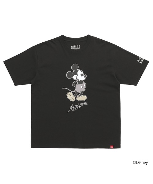 Manhattan Portage(マンハッタンポーテージ)の「S/S PRINT TEE / MICKEY / 26(Tシャツ/カットソー・レディース・ホワイト/ブラック・LARGE/MEDIUM/X-LARGE/SMALL)」の3枚目の写真