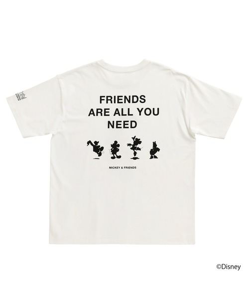 Manhattan Portage(マンハッタンポーテージ)の「S/S PRINT TEE / MICKEY / 26(Tシャツ/カットソー・レディース・ホワイト/ブラック・LARGE/MEDIUM/X-LARGE/SMALL)」の5枚目の写真