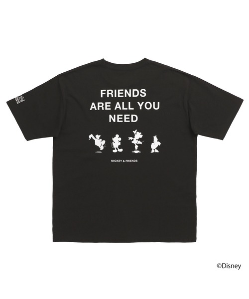 Manhattan Portage(マンハッタンポーテージ)の「S/S PRINT TEE / MICKEY / 26(Tシャツ/カットソー・レディース・ホワイト/ブラック・LARGE/MEDIUM/X-LARGE/SMALL)」の6枚目の写真