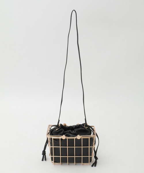 SOFFITTO（ソフィット）の「【ZANCHETTI/ザンケッティ】MARKET BAG（ハンドバッグ・レディース・グリーン/ブラック・FREE）」の2枚目の写真