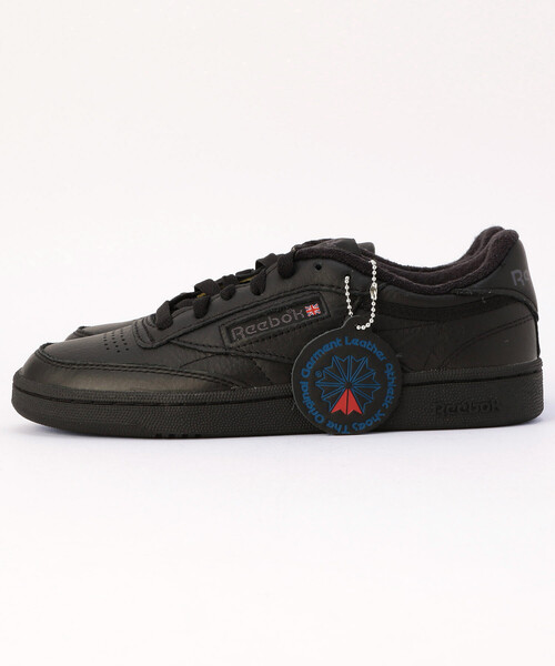 FREAK'S STORE(フリークスストア)の「Reebok/リーボック CLUB C 85 BLACK/クラブシー 85(スニーカー・レディース・ブラック・24.5cm/24.0cm/23.5cm)」の9枚目の写真