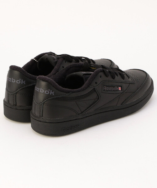 FREAK'S STORE(フリークスストア)の「Reebok/リーボック CLUB C 85 BLACK/クラブシー 85(スニーカー・レディース・ブラック・24.5cm/24.0cm/23.5cm)」の3枚目の写真