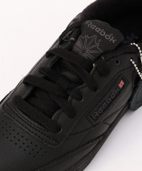 FREAK'S STORE(フリークスストア)の「Reebok/リーボック CLUB C 85 BLACK/クラブシー 85(スニーカー・レディース・ブラック・24.5cm/24.0cm/23.5cm)」の4枚目の写真