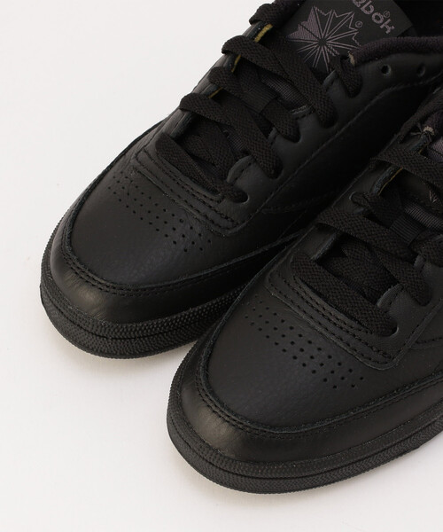 FREAK'S STORE(フリークスストア)の「Reebok/リーボック CLUB C 85 BLACK/クラブシー 85(スニーカー・レディース・ブラック・24.5cm/24.0cm/23.5cm)」の5枚目の写真