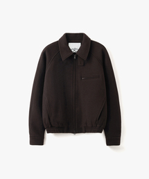 [COCLXオジョンギュ] ウール 2-WAY ブルゾンジャケット ブラウン COOSJK045BROWN