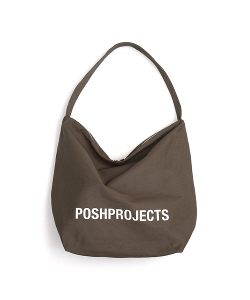 POSH-PROJECTS（ポッシュプロジェクト）の「CT137 Kangaroo Bag Large (7 Colors)（ショルダーバッグ・レディース・ブラック/カーキ/イエロー/オレンジ/アイボリー/ダークブルー/ライトピンク・FREE）」の3枚目の写真