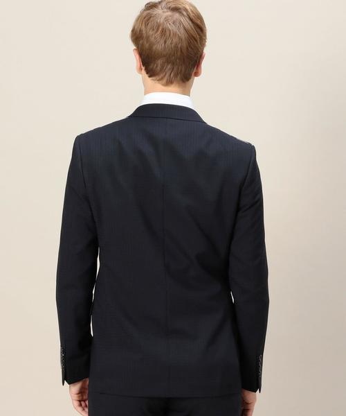 BEAUTY&YOUTH UNITED ARROWS(ビューティーアンドユースユナイテッドアローズ)の「BY Dress 2/80 シャドーチェック 2B ジャケット-Tiny◆(スーツジャケット・メンズ・ネイビー・44/50/46/52/48)」の8枚目の写真