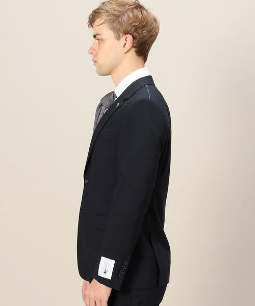 BEAUTY&YOUTH UNITED ARROWS(ビューティーアンドユースユナイテッドアローズ)の「BY Dress 2/80 シャドーチェック 2B ジャケット-Tiny◆(スーツジャケット・メンズ・ネイビー・44/50/46/52/48)」の10枚目の写真