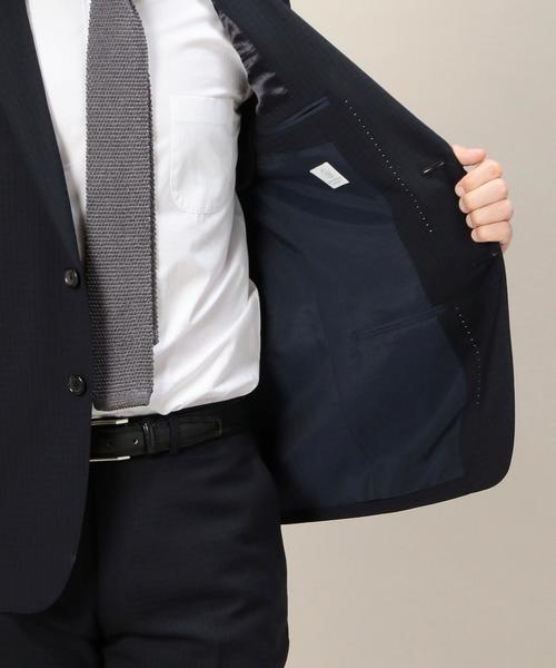 BEAUTY&YOUTH UNITED ARROWS(ビューティーアンドユースユナイテッドアローズ)の「BY Dress 2/80 シャドーチェック 2B ジャケット-Tiny◆(スーツジャケット・メンズ・ネイビー・44/50/46/52/48)」の5枚目の写真