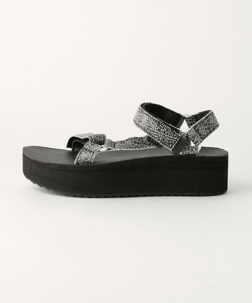 Teva（テバ）の「＜Teva（テバ）＞プラットフォーム クラック サンダル◆（サンダル・レディース・ホワイト/ブラック・35/38/36/37）」の5枚目の写真