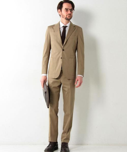 UNITED ARROWS(ユナイテッドアローズ)の「BAD コットン ツイル パンツ(スラックス・メンズ・ベージュ/ネイビー・MEDIUM/X-LARGE/LARGE)」の13枚目の写真