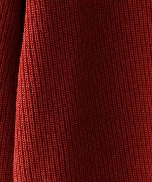 Steven Alan（スティーブンアラン）の「＜Steven Alan＞COTTON AZE WIDE KNIT/ﾆｯﾄ ◆（ニット/セーター・レディース・ブラック/レッド・FREE）」の3枚目の写真