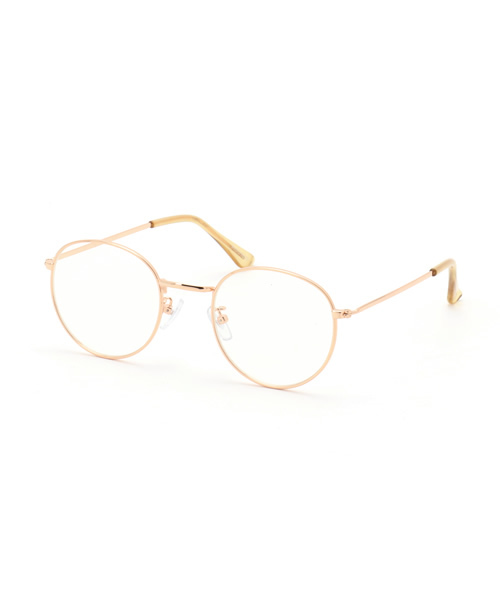 MOUSSY（マウジー）の「ROUND EDGE EYEWEAR（サングラス・レディース・ブラック/ゴールド/シルバー・FREE）」の3枚目の写真