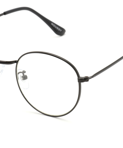 MOUSSY（マウジー）の「ROUND EDGE EYEWEAR（サングラス・レディース・ブラック/ゴールド/シルバー・FREE）」の7枚目の写真