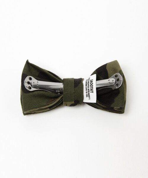 こども ビームス（コドモビームス）の「Smoothy / カモフラージュ クリップ タイ（蝶ネクタイ・キッズ・グリーン系その他・ONE SIZE）」の2枚目の写真