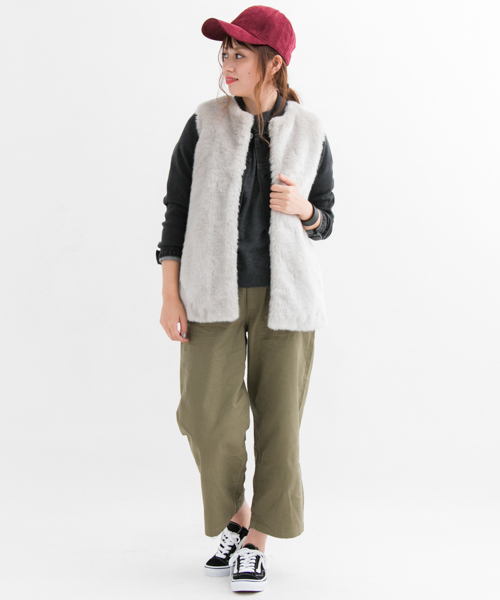 URBAN RESEARCH Sonny Label（アーバンリサーチサニーレーベル）の「Sonny Label ネコプリントニットプルオーバー（ニット/セーター・レディース・ネイビー/ピンク/グレー・FREE）」の20枚目の写真