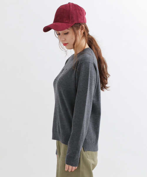 URBAN RESEARCH Sonny Label（アーバンリサーチサニーレーベル）の「Sonny Label ネコプリントニットプルオーバー（ニット/セーター・レディース・ネイビー/ピンク/グレー・FREE）」の16枚目の写真