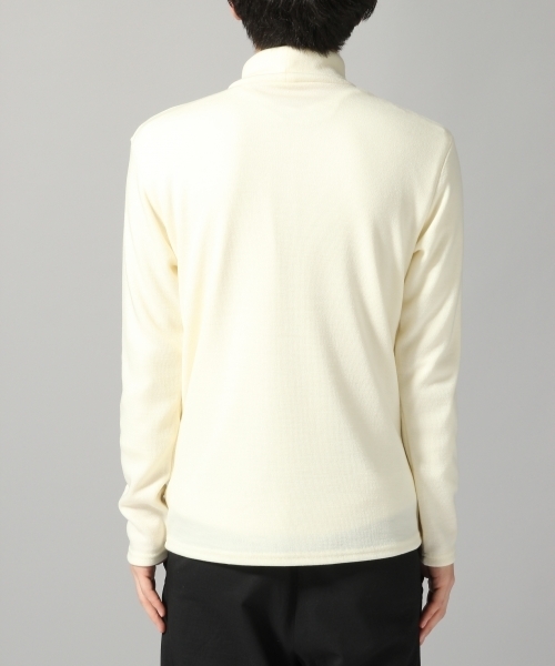 HARE(ハレ)の「タートルスムースニットソー(HARE)(ニット/セーター・メンズ・ホワイト/ブラウン/ワインレッド/ブラック・SMALL/LARGE/MEDIUM)」の10枚目の写真