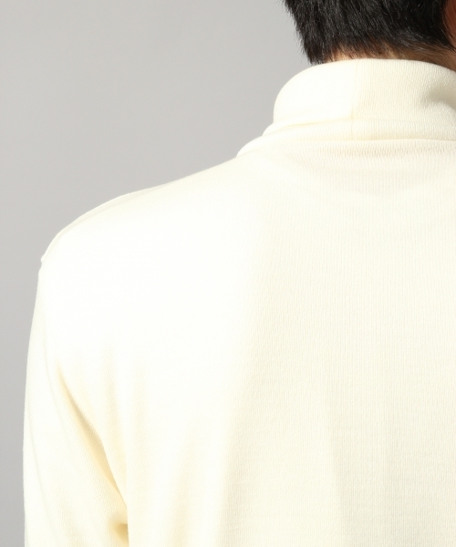 HARE(ハレ)の「タートルスムースニットソー(HARE)(ニット/セーター・メンズ・ホワイト/ブラウン/ワインレッド/ブラック・SMALL/LARGE/MEDIUM)」の5枚目の写真