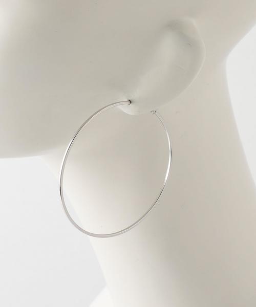 Another Edition（アナザーエディション）の「メタルフープ　ピアス（ピアス（両耳用）・レディース・ゴールド/シルバー・FREE）」の7枚目の写真
