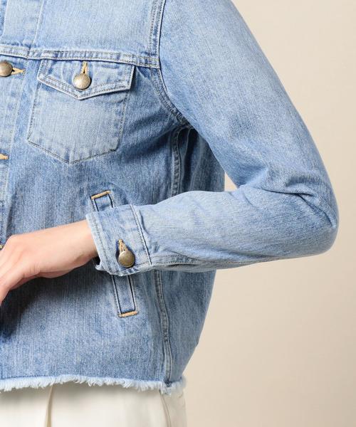 RED CARD TOKYO（レッドカード）の「＜RED CARD＞カットオフ Gジャケット ◆（デニムジャケット・レディース・ネイビー・1）」の7枚目の写真