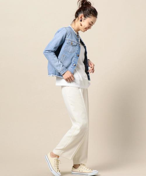 RED CARD TOKYO（レッドカード）の「＜RED CARD＞カットオフ Gジャケット ◆（デニムジャケット・レディース・ネイビー・1）」の12枚目の写真