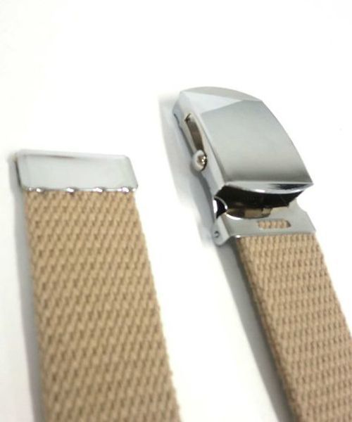 ADMIX/ATELIER SAB MEN（アドミックスアトリエサブメン）の「【日本製】GIベルト（ベルト・メンズ・ベージュ/ネイビー/ホワイト/レッド/アイボリー/ブラック/カーキ/チャコールグレー・FREE）」の10枚目の写真