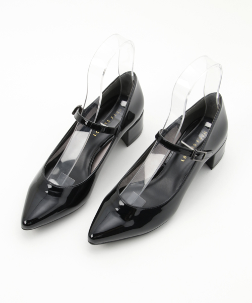 LOWRYS FARM（ローリーズファーム）の「メリージェーン  767160 （パンプス・レディース・レッド/ブラック/シルバー・LARGE/MEDIUM）」の5枚目の写真