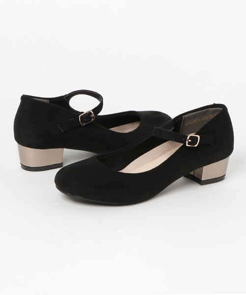 byあしながおじさん（バイアシナガオジサン）の「〈byあしながおじさん〉　ストラップパンプス（パンプス・レディース・ワイン/ブラック系その他/ベージュ/ブラック/クリアブラック/レッド/アッシュ/ワインレッド/クリアレッド/ライトベージュ/グリーン・24.0cm/22.5cm/24.5cm/23.5cm/23.0cm）」の15枚目の写真