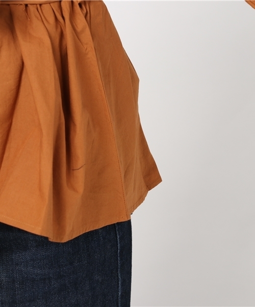 plage（プラージュ）の「NE QUITTEZ PAS リボンシャツ◆（シャツ/ブラウス・レディース・キャメル・FREE）」の10枚目の写真