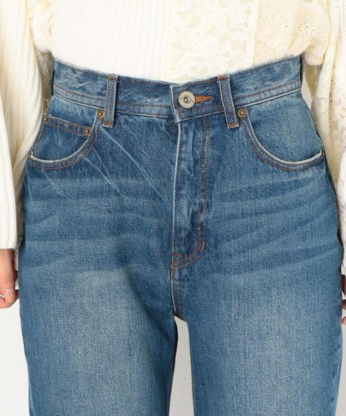 Another Edition（アナザーエディション）の「カットオフストレートDNM PT（デニムパンツ・レディース・ブラック/コバルトブルー・MEDIUM/SMALL）」の7枚目の写真