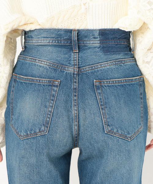 Another Edition（アナザーエディション）の「カットオフストレートDNM PT（デニムパンツ・レディース・ブラック/コバルトブルー・MEDIUM/SMALL）」の10枚目の写真