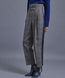 STUDIOUS | STUDIOUS HIGH ネップウールチェックラインパンツ【先行予約】(その他パンツ)
