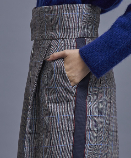 STUDIOUS(ステュディオス)の「【STUDIOUS】ハイウエストZIPサイドラインパンツ(その他パンツ・レディース・マルチ/ブラック/ベージュ・0/1)」の16枚目の写真