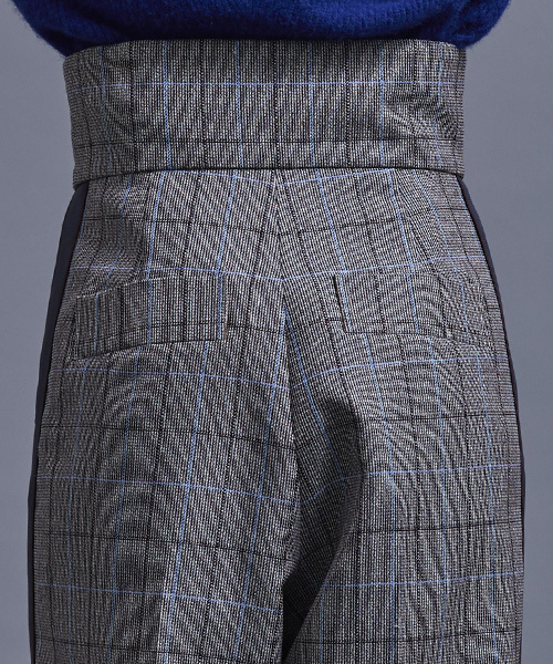 STUDIOUS(ステュディオス)の「【STUDIOUS】ハイウエストZIPサイドラインパンツ(その他パンツ・レディース・マルチ/ブラック/ベージュ・0/1)」の15枚目の写真