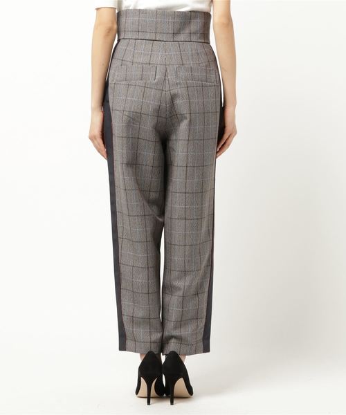 STUDIOUS(ステュディオス)の「【STUDIOUS】ハイウエストZIPサイドラインパンツ(その他パンツ・レディース・マルチ/ブラック/ベージュ・0/1)」の21枚目の写真