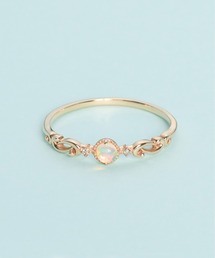 K10 ダイヤモンド Roseピンキーリング（リング）｜Jewel closet by