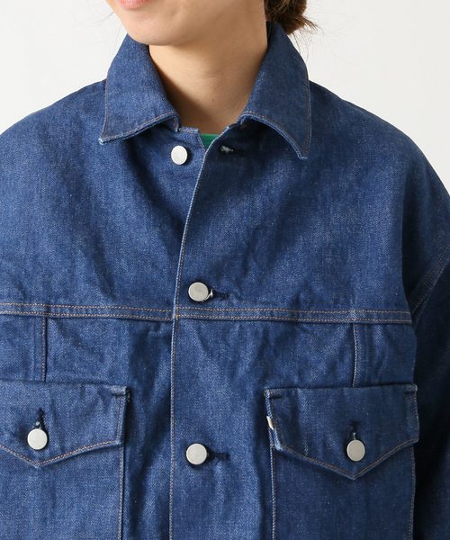 FRAMeWORK（フレームワーク）の「WESTOVERALLS 857B デニムジャケット◆（デニムジャケット・レディース・ネイビー・FREE）」の10枚目の写真