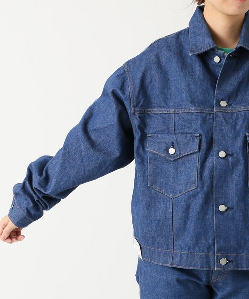 FRAMeWORK（フレームワーク）の「WESTOVERALLS 857B デニムジャケット◆（デニムジャケット・レディース・ネイビー・FREE）」の8枚目の写真