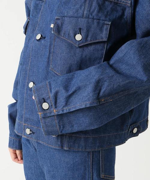 FRAMeWORK（フレームワーク）の「WESTOVERALLS 857B デニムジャケット◆（デニムジャケット・レディース・ネイビー・FREE）」の16枚目の写真