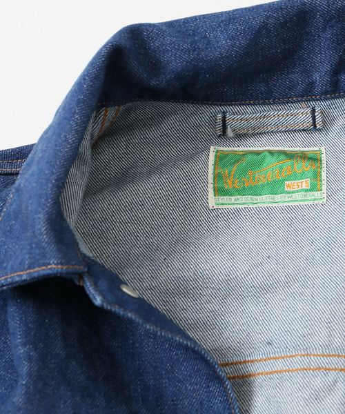 FRAMeWORK（フレームワーク）の「WESTOVERALLS 857B デニムジャケット◆（デニムジャケット・レディース・ネイビー・FREE）」の9枚目の写真