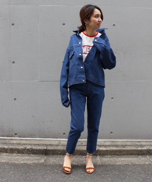 FRAMeWORK（フレームワーク）の「WESTOVERALLS 857B デニムジャケット◆（デニムジャケット・レディース・ネイビー・FREE）」の4枚目の写真