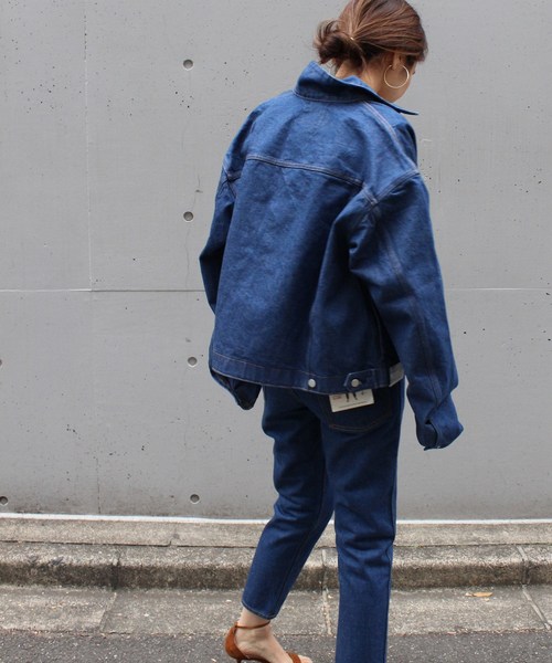 FRAMeWORK（フレームワーク）の「WESTOVERALLS 857B デニムジャケット◆（デニムジャケット・レディース・ネイビー・FREE）」の14枚目の写真